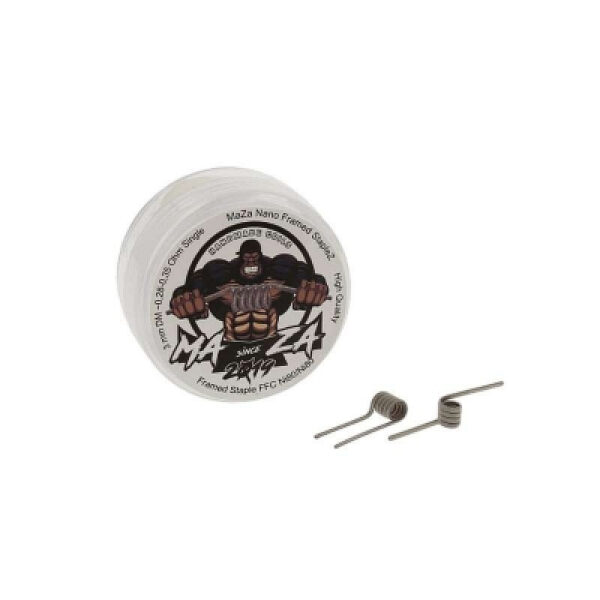 Nano Framed StapleZ - Handmade Coils 3mm 0.28-0.35 ohm (Dual) Ni80 by MaZa