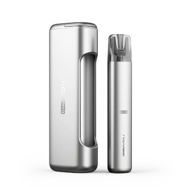 Nexi Pro Pod Kit 1650 + 350mAh 2ml by Aspire - Silver