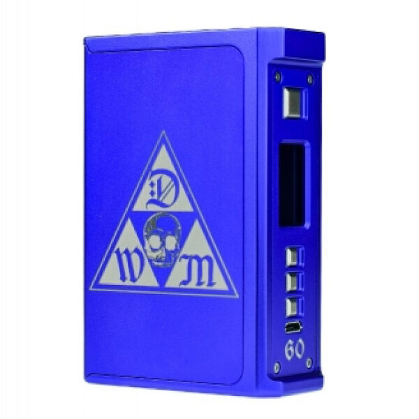 Nostromo DNA250c Box Mod by Deathwish Modz Blue