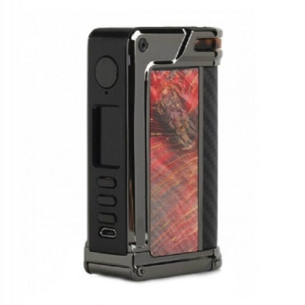 Paranormal DNA250C Replay 200W by Lost Vape Gun Metal / Stabwood / Black Grey Kevlar Red