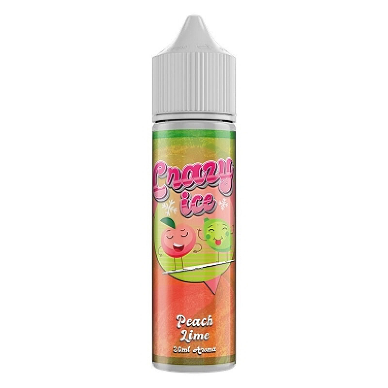 Peach Lime 10/60ml Crazy Ice by Steam City