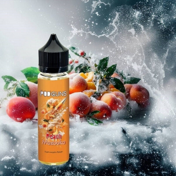 Peach Mazooka 20/60ML Pod Guns by Omnia