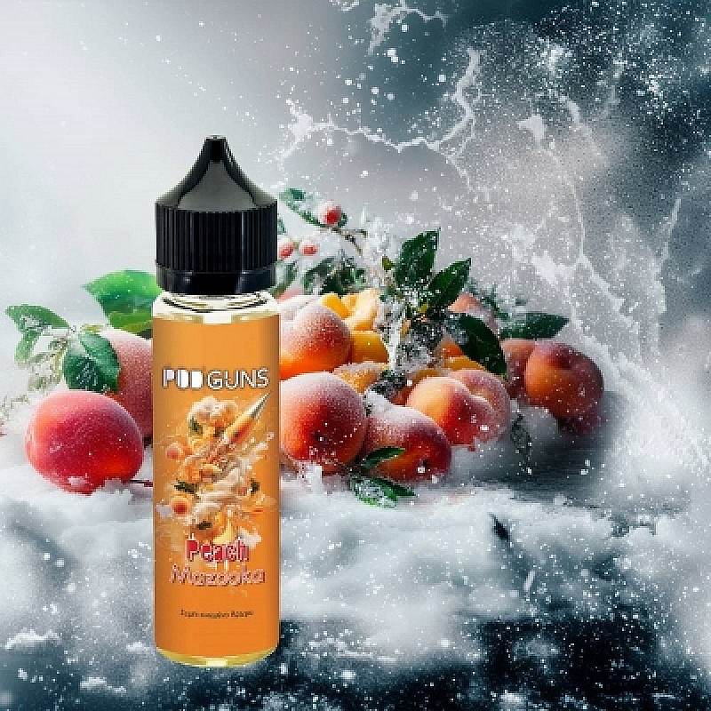 Peach Mazooka 20/60ML Pod Guns by Omnia