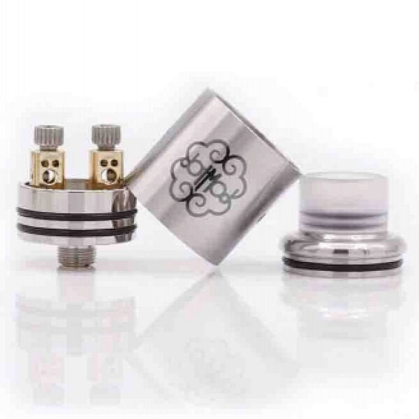 Petri V2 Dripper by Dotmod Silver