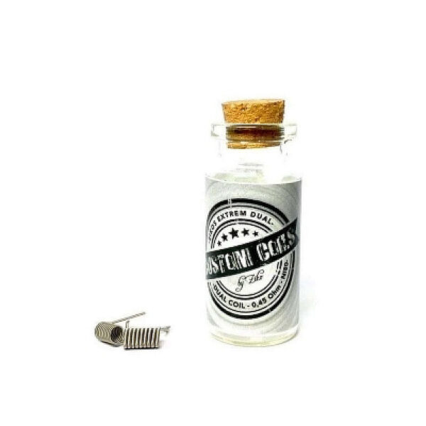 Premade Coils Extrem Dual - Dual Coil 0.45 Ohm Ni80 Handmade by Ziko