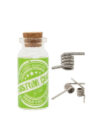 Premade Coils Fine Fused Clapton - Single Coil 0.23 Ohm Ni80 Handmade by Ziko