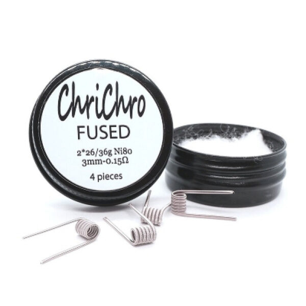 Premade Coils Fused 0.15 Ohm Chrichro