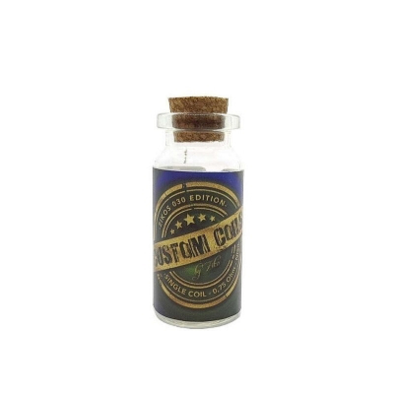 Premade Coils Zikos 030 Edition - Single Coil 0.75 Ohm Ni80 Handmade by Ziko