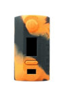 Premium θήκη σιλικόνης Puma 200W Box Mod By Vapor Storm Black/Orange