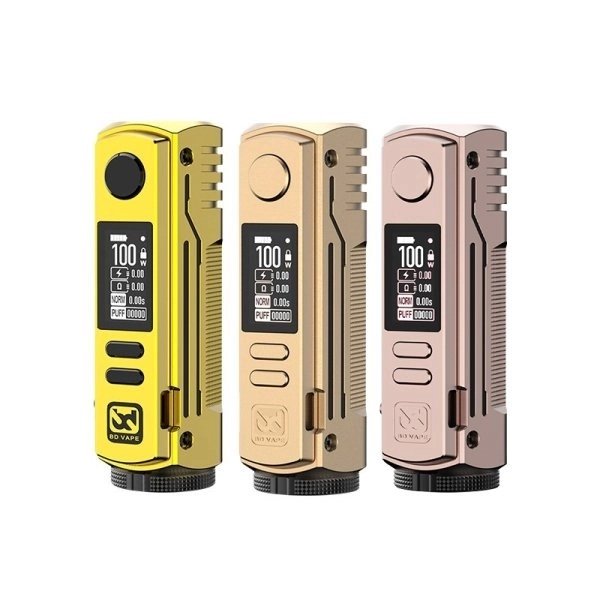 Rayden 100 V2.0 100W 21700 by BD Vape - New Colors