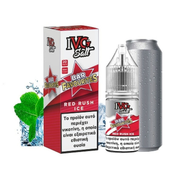 Red Rush Ice - Έτοιμο Υγρό 10ml Salt by IVG - 20mg