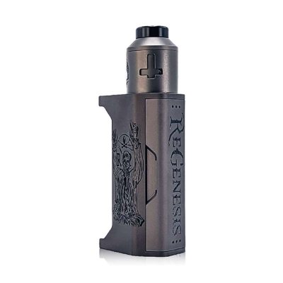 ReGenesis Mech Mod / RDA Kit By Deathwish Modz - Blade Grey