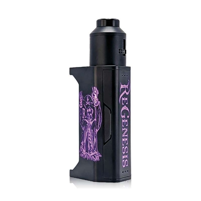 ReGenesis Mech Mod / RDA Kit By Deathwish Modz - Purple Pain