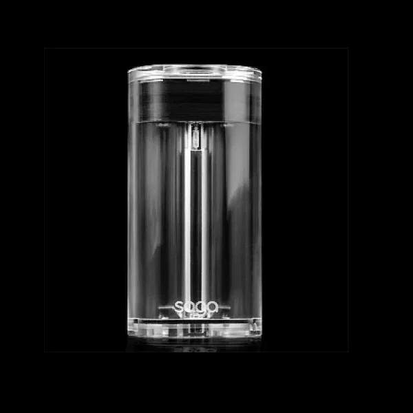 Saga Mech Mod 2x 21700 by Vaperz Cloud Clear - Iced Out