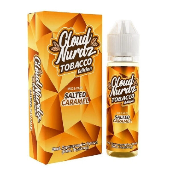Salted Caramel Tobacco 20/60ml by Cloud Nurdz