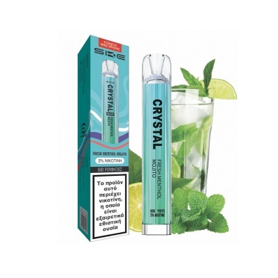 SKE Crystal Bar (20mg 2ml) - Fresh Menthol Mojito