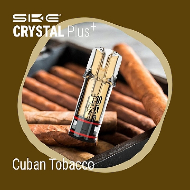 SKE Crystal Plus Prefilled Pod 20mg 2ml - Cuban Tobacco
