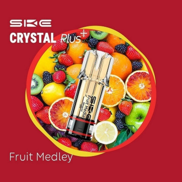 SKE Crystal Plus Prefilled Pod 20mg 2ml - Fruit Medley