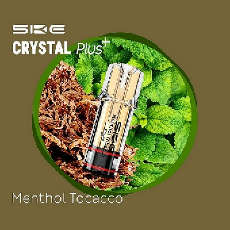 SKE Crystal Plus Prefilled Pod 20mg 2ml - Menthol Tobacco