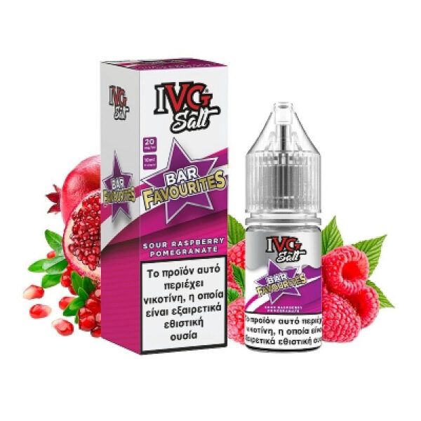 Sour Rasberry Pomegranate - Έτοιμο Υγρό 10ml Salt by IVG - 20mg