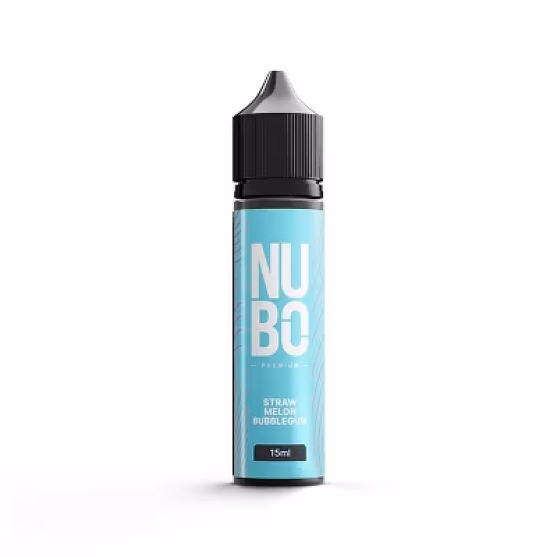 Straw Melon Bubblegum 15/60ml by Nubo