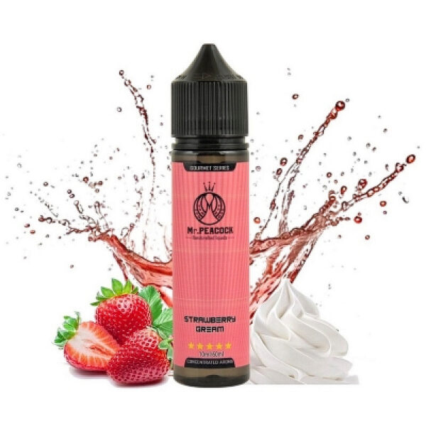 Strawberry Cream 10/60ml by Mr. Peacock