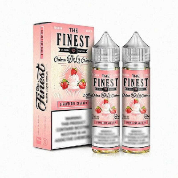 Strawberry Custard 20/60ML by The Finest - Pack 2x60ML
