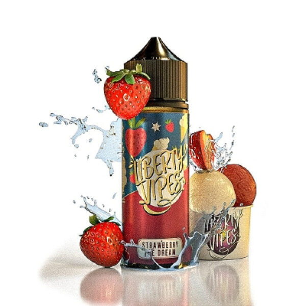 Strawberry Ice Dream 30/120ML by Liberty Vipes