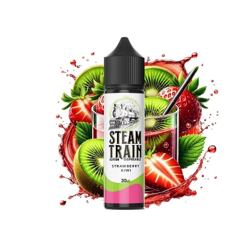 Strawberry Kiwi 20/60ml Disposable Edition by Steam Train