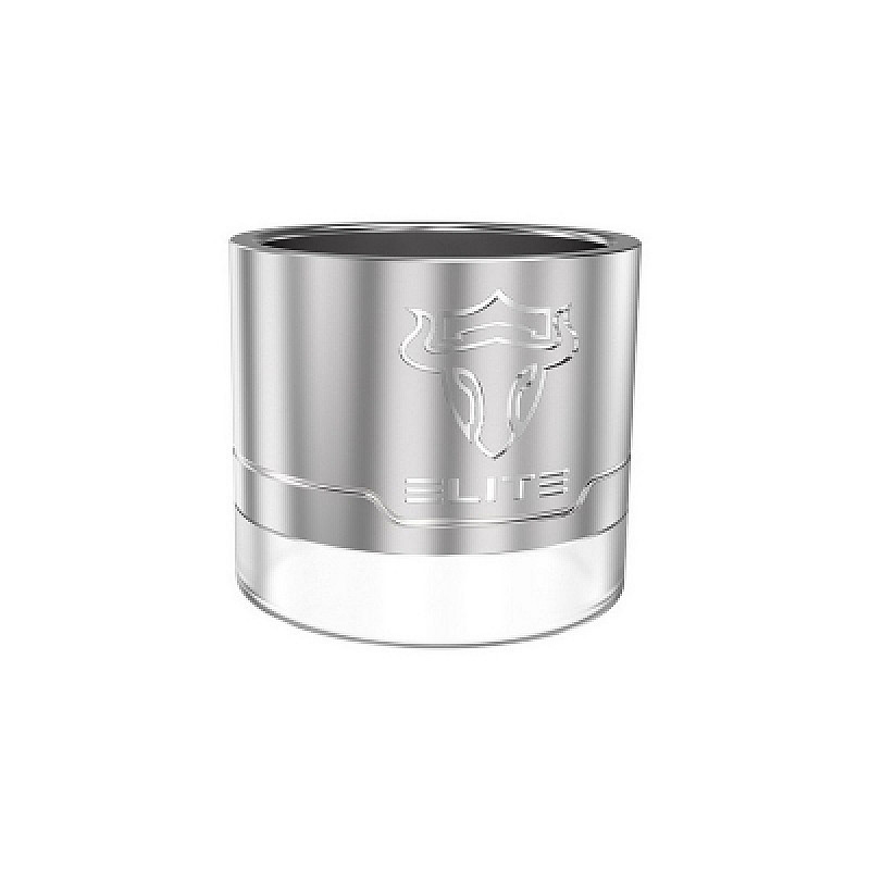 Tauren Elite Pro MTL RTA 22mm Armor Glass by Thunderhead Creations (THC) - Silver