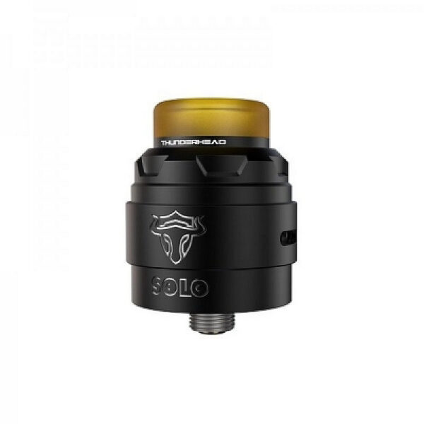 Tauren Solo RDA V1.5 25mm by Thunderhead (THC) - Silver Black