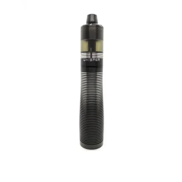 The Note 18350/18650 22mm Mech Mod Set Whisper RDTA V1.6 by Sound of Atties & Loud Cloud Mods - Black Glossy Version