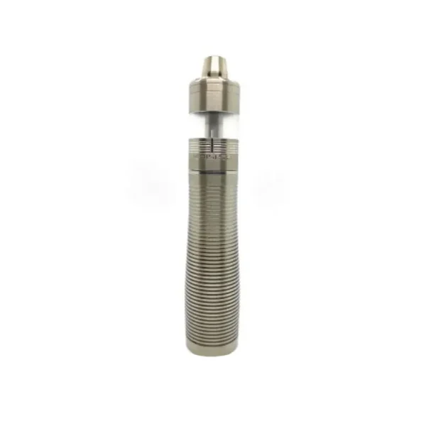 The Note 18350/18650 22mm Mech Mod Set Whisper RDTA V1.6 by Sound of Atties & Loud Cloud Mods - Brushed Silver Version