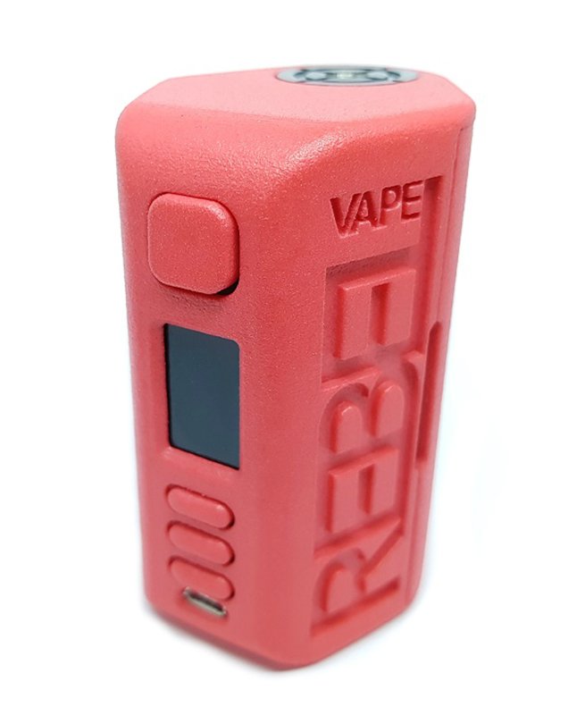 The Rebel Mod 200W Squonker 2x 20700 / 21700 - Evolv DNA 250C Red
