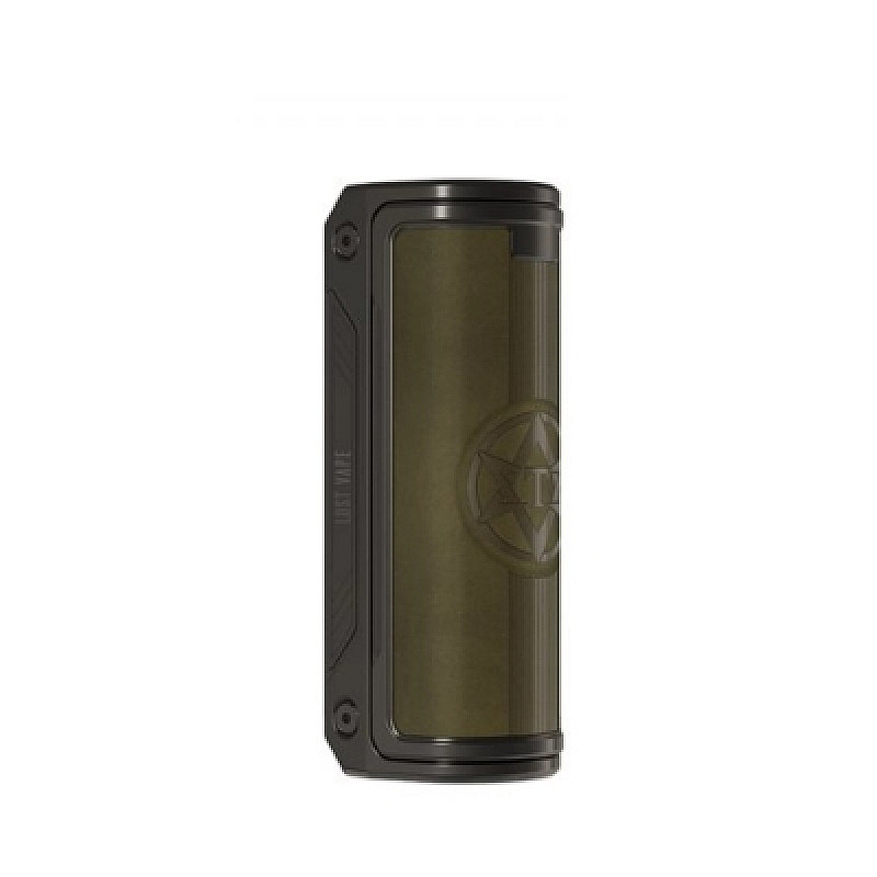 Thelema Solo 100W Box Mod by Lost Vape - New Colors - Gun Metal Olive Green
