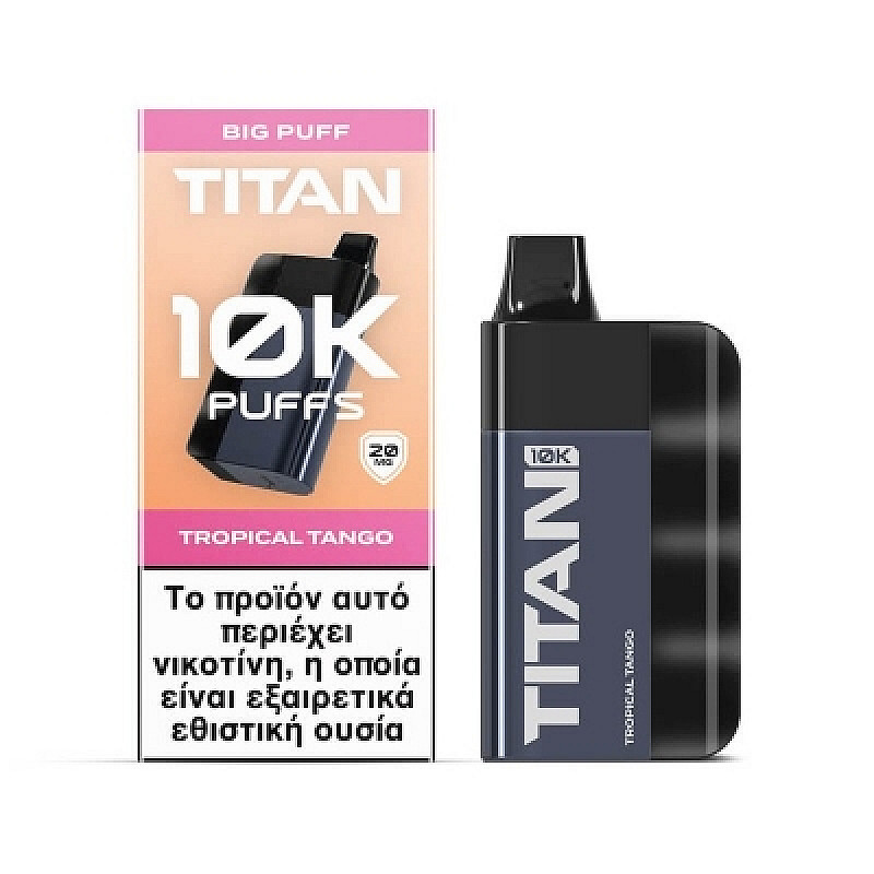 TITAN 10k Disposable Vape (20mg 8x2ml) - Tropical Tango