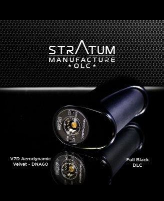 V7D Aerodynamic Velvet (DNA60) by Stratum - Full Black DLC