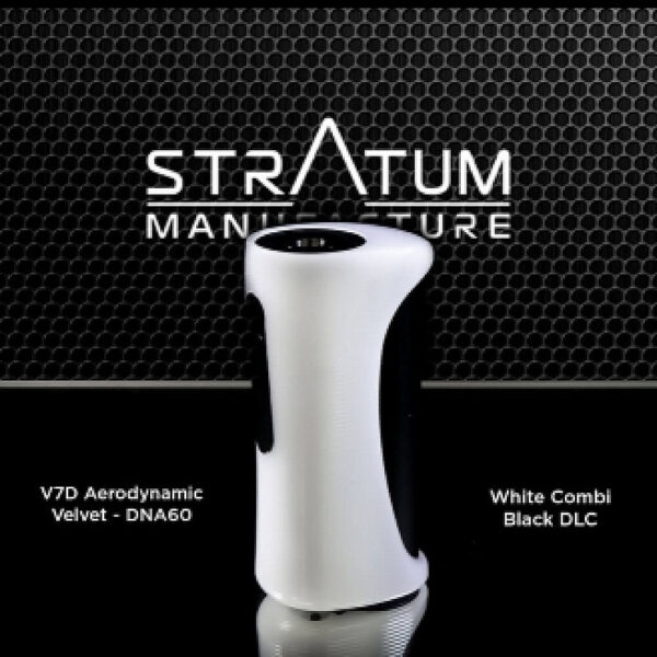 V7D Aerodynamic Velvet (DNA60) by Stratum - White Combi DLC