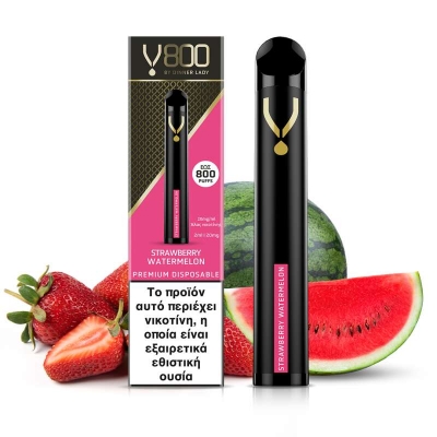 V800 (20Mg 800 Puffs) by Dinner Lady - Strawberry Watermelon