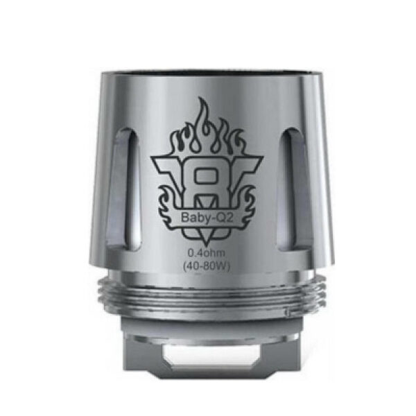 TFV8 Q2 - Baby Coil Series by Smok - 0.6Ω Dual (20-50W) - 1pc