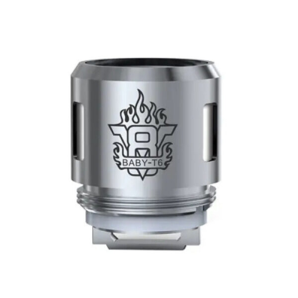 TFV8 T6 - Baby Coil Series by Smok - 0.2Ω Sextuple (40-130W) - 1pc