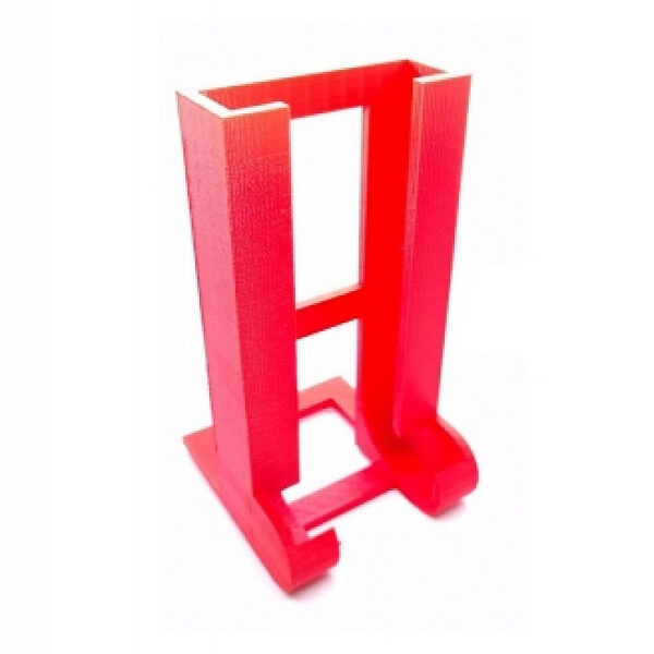 Βάση 3D Printed για μπαταρίες 18650 Red