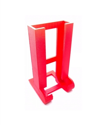 Βάση 3D Printed για μπαταρίες 18650 Red