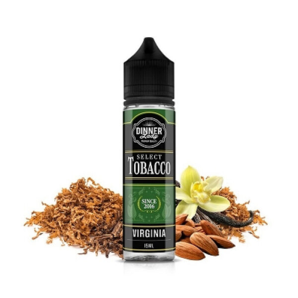 Virginia 15/60ml Select Tobacco by Dinner Lady
