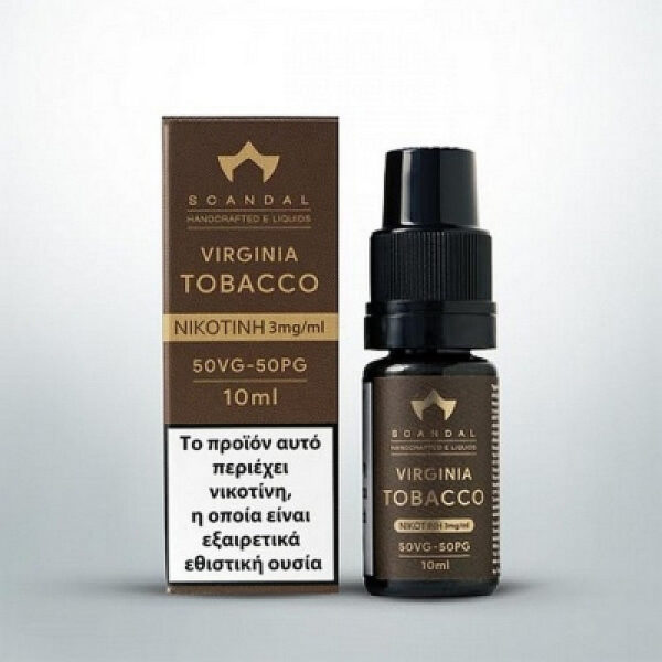 Virginia Tobacco - Έτοιμο Υγρό 10ml by Scandal - 3mg