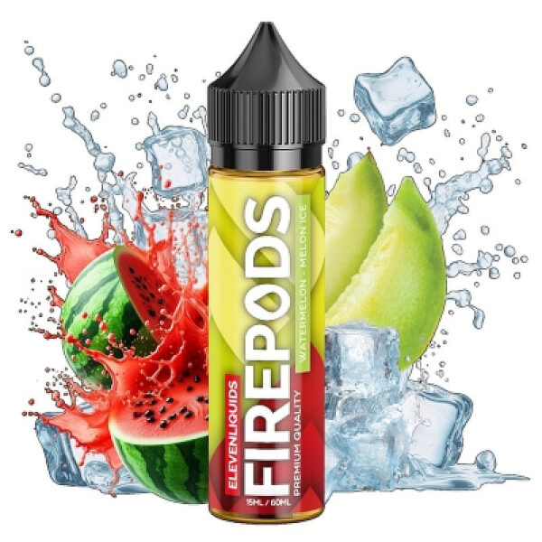 Watermelon Melon Ice 15/60ml Firepods by Eleven
