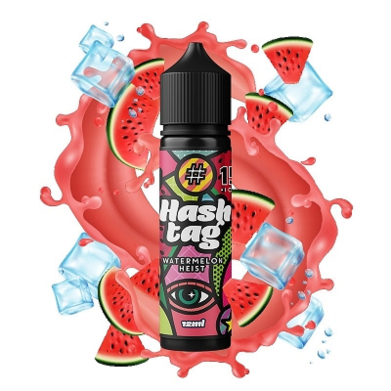 Watermelon Heist (Ice) #15 12/60ml by Hashtag