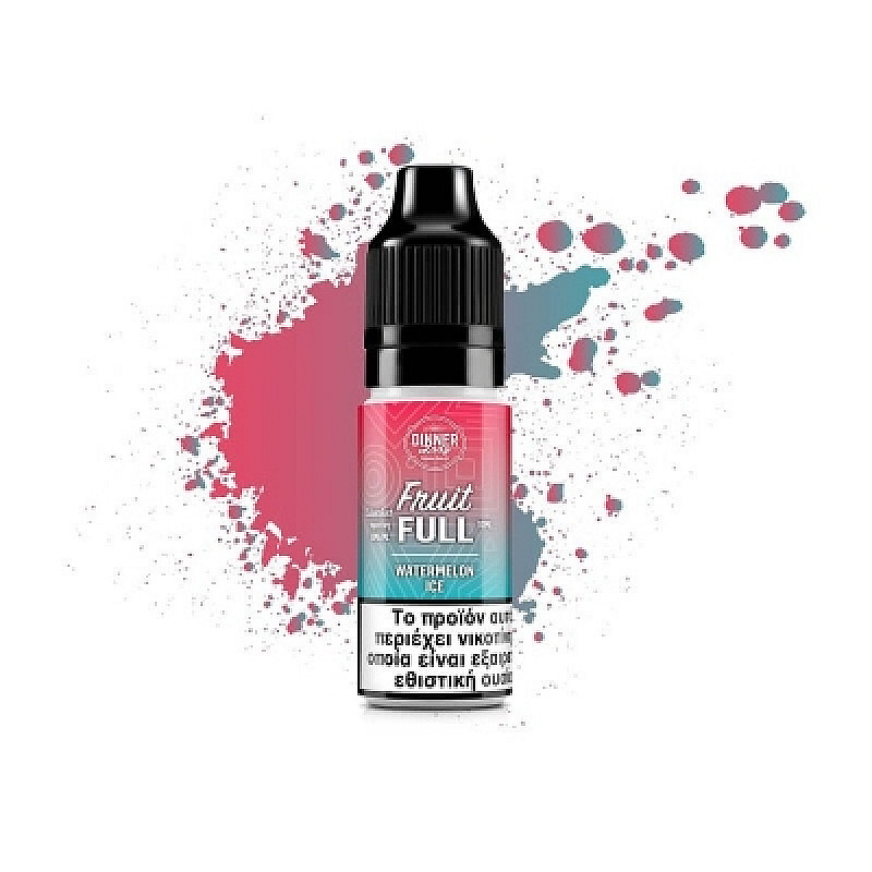 Watermelon Ice - Έτοιμο Υγρό 10ml Fruit Full Bar Salts by Dinner Lady - 20mg