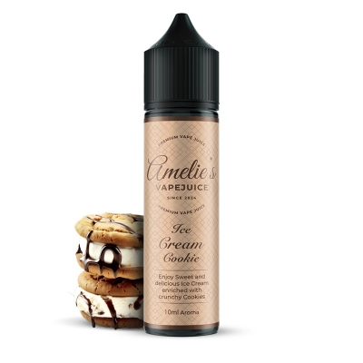 Amelies Ice Cream Cookie 10/60ml by Amelie's Vapejuice