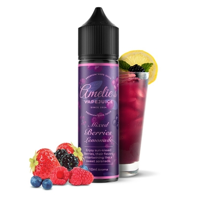 Amelies Mixed Berries Lemonade 10/60ml by Amelie's Vapejuice